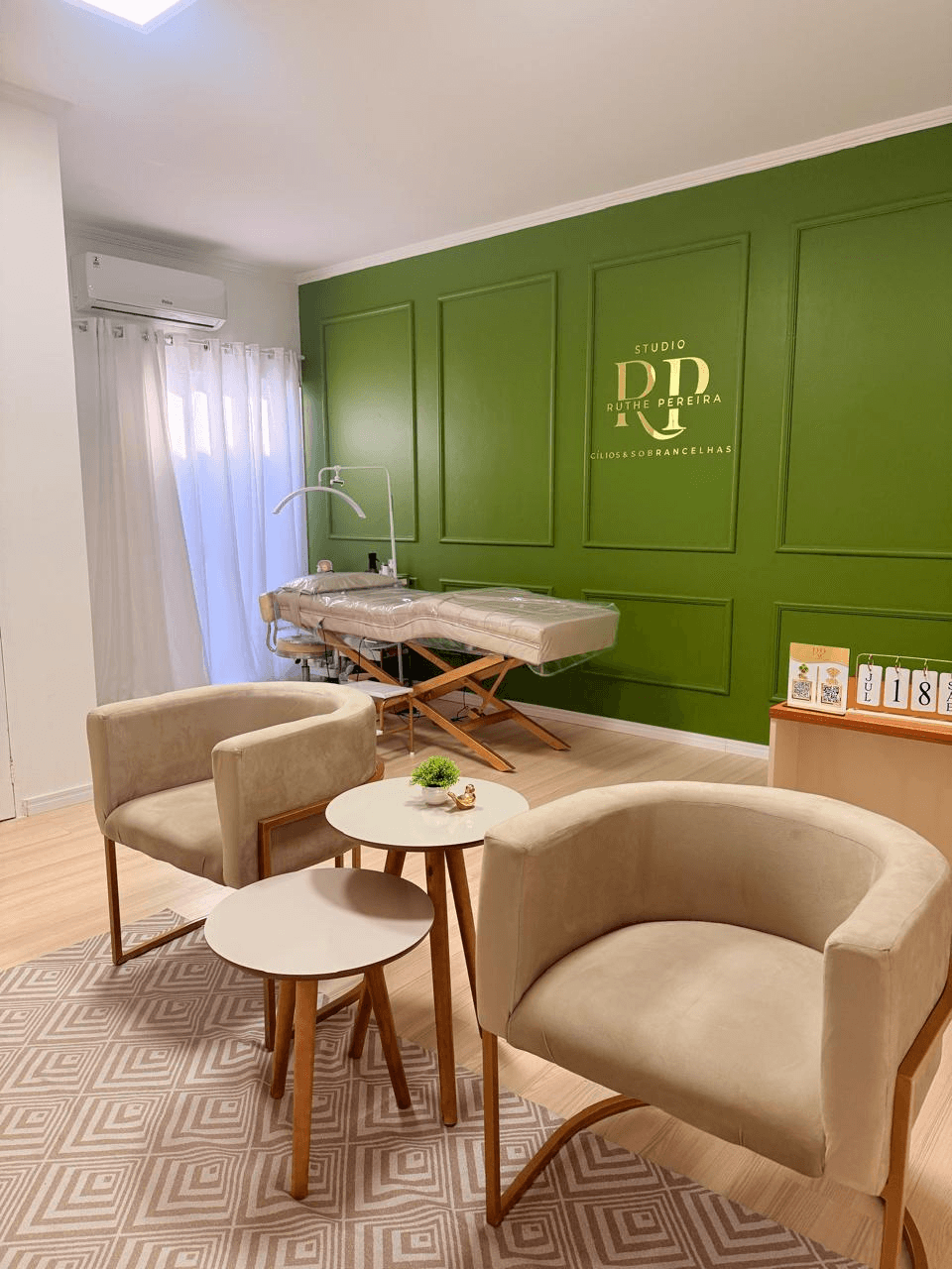 Ambiente interno do studio